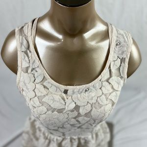 Monteau 2 Layer Lace Dress | Medium